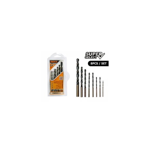 Ingco Set HSS brugija za metal 8/1 AKDB0801 Cene