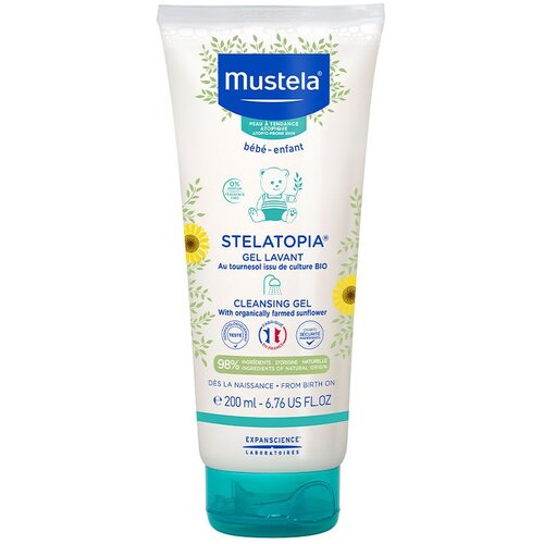 Mustela MUSTELA&amp;reg; Stelatopia&amp;reg; gel za tu&amp;scaron;iranje 200ml Slike