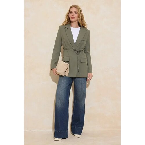 Trendyol Modest Ženski sako Tctss26Ck00001, Kaki Cene