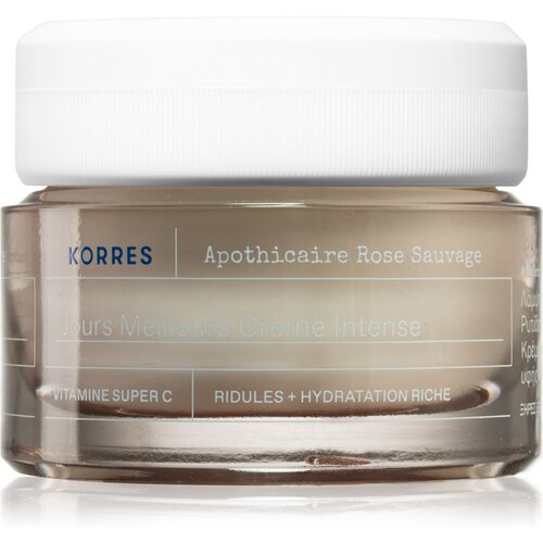 Korres Wild Rose posvjetljujuća dnevna krema za suho lice 40 ml Cijene