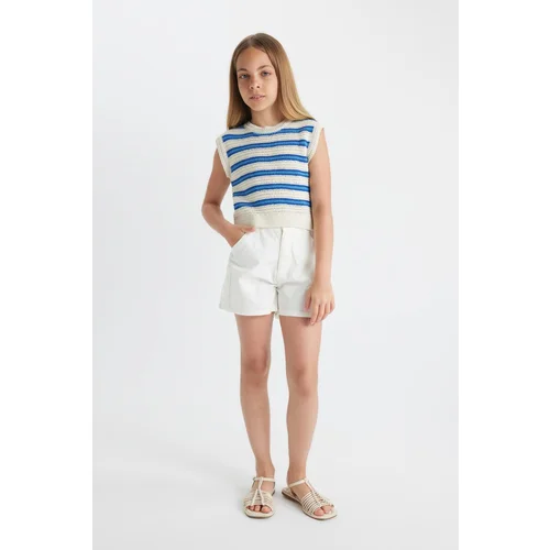 Defacto Girl's Cotton Shorts