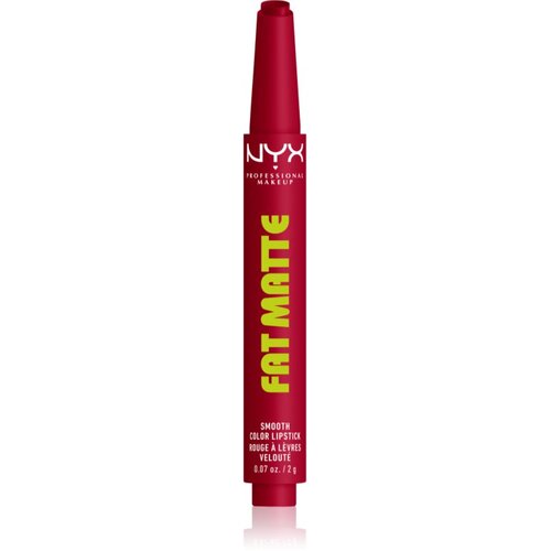 NYX Professional Makeup Fat Matte balzam za ustnice z mat učinkom Scarlet Snuggles 2 g Cene