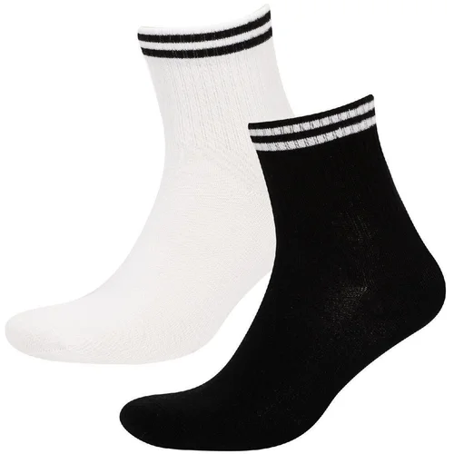 Defacto Men's Seamless 2-Pack Bamboo Ankle Socks