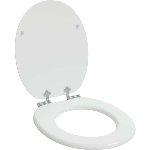  WC daska Bijelo 44 x 38 cm MDF ploča Cijene