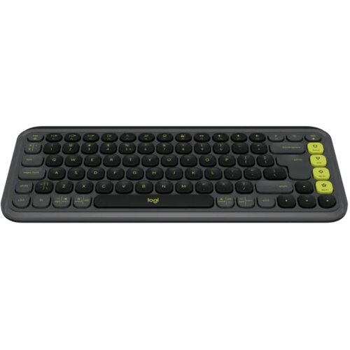 Logitech POP ICON KEYS (črna/zelena, SLO gravura) Bluetooth tipkovnica, (21559443) Slike