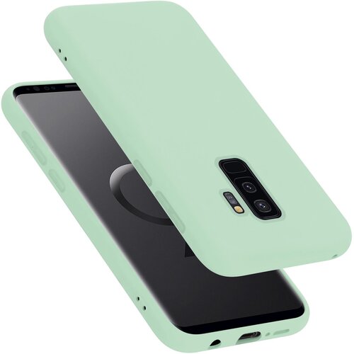 Cadorabo Ohi&amp;scaron;je, združljiv s Samsungom v tekoči svetlo zeleni barvi - za&amp;scaron;čitni pokrov iz fleksibilnega silikona TPU, (20589681) Slike