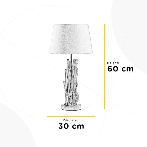  ONLI - Stona lampa AGAR 1xE27/22W/230V 60 cm Slike