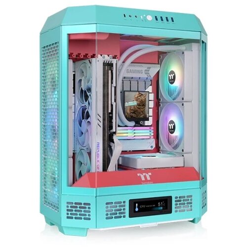 Thermaltake kućiste the tower 600 mint strawberry Slike