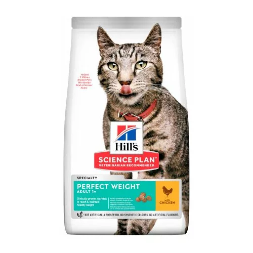  Hill's™ Science Plan™ Mačka Adult Perfect Weight s Piletinom, 1,5 kg