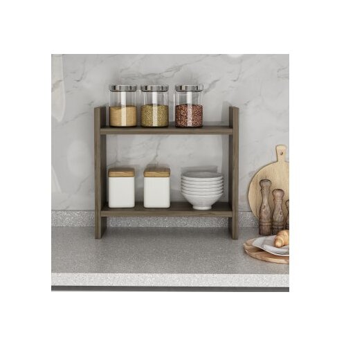 Hanah home kuhinjska polica denver walnut Cene