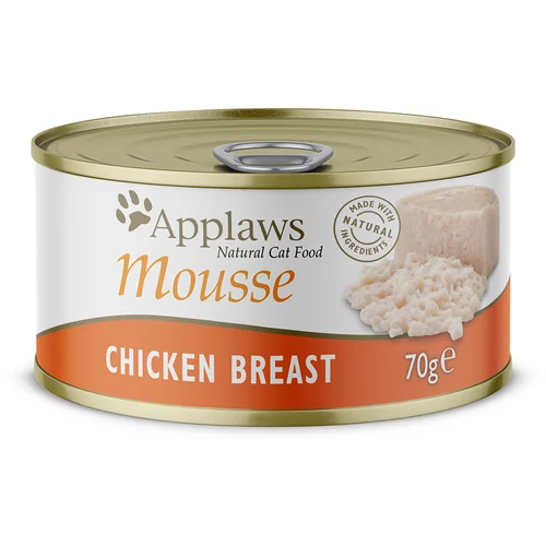 Applaws Mousse 6 x 70 g - piletina