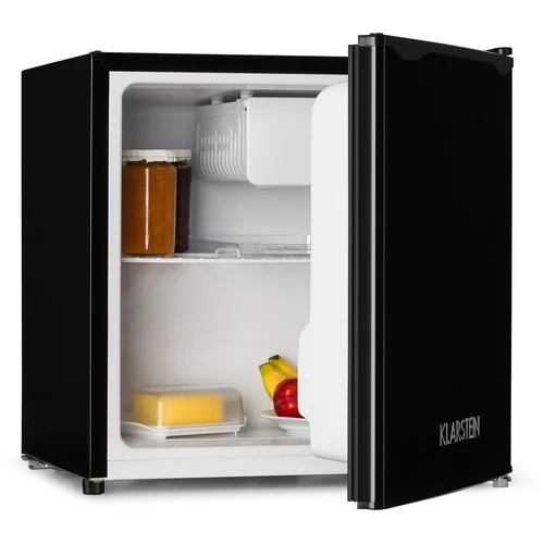 Klarstein hladilnik, 46 l, F, z zamrzovalnikom, črna