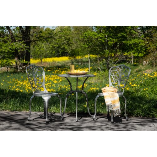 Venture Home Nandin balkonski set, srebrni Cijene