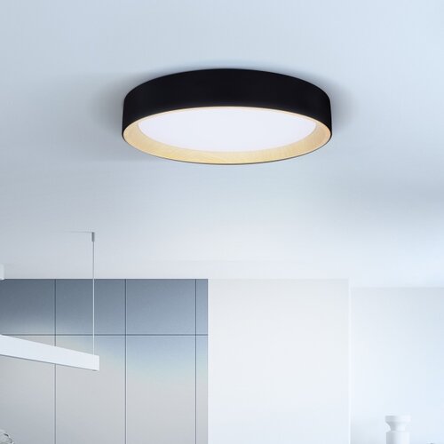  Brilagi-LED prigu&amp;scaron;iva svetiljka LARIOS LED/60W/230V 3000-6500K prečnik 49 cm crna + daljinski upravljač Slike