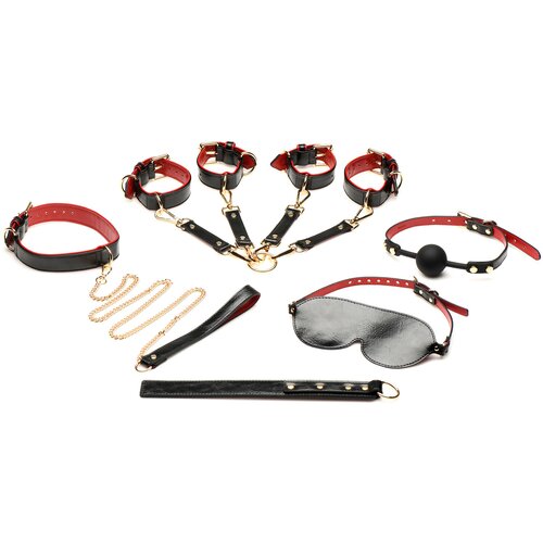 Bedroom Bliss Lover's Deluxe Bondage Set Cene