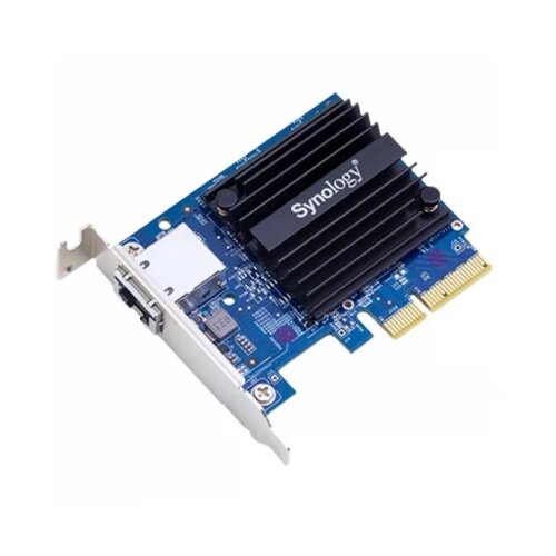 Synology E10G18-T1 Single-port, high-speed 10GBASE-T/NBASE-T add-in card for servers, PCIe 3.0 x4, Low Profile and Full Height Bracket, 5 years warranty Cene