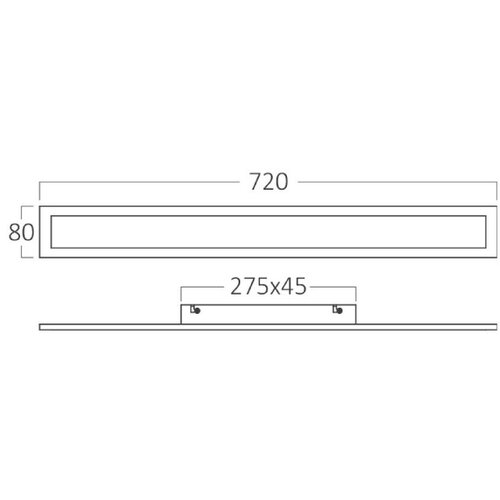 Braytron zidna LED lampa 18W Slike