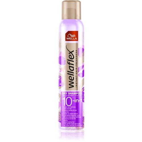 Wella Wellaflex Wild Berry Touch suhi &amp;scaron;ampon s nježnim cvjetnim mirisom 180 ml Slike