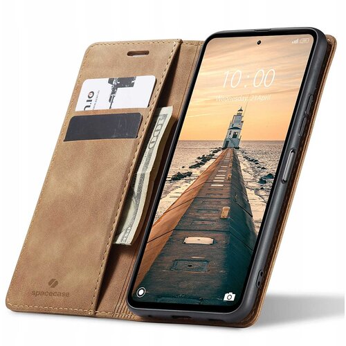 Spacecase OVITEK DENARNICA ZA XIAOMI REDMI NOTE 12 4G OVITEK RJAVA, (21962284) Cene