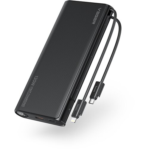 Veger prenosna baterija TC130 25000 mAh, črna Slike
