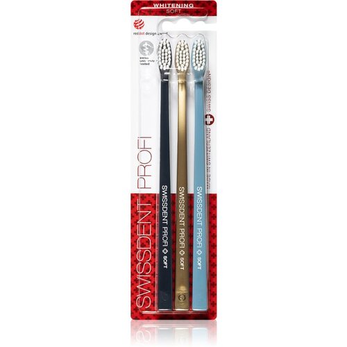 Swissdent Whitening Trio zobna ščetka soft 3 kos Cene