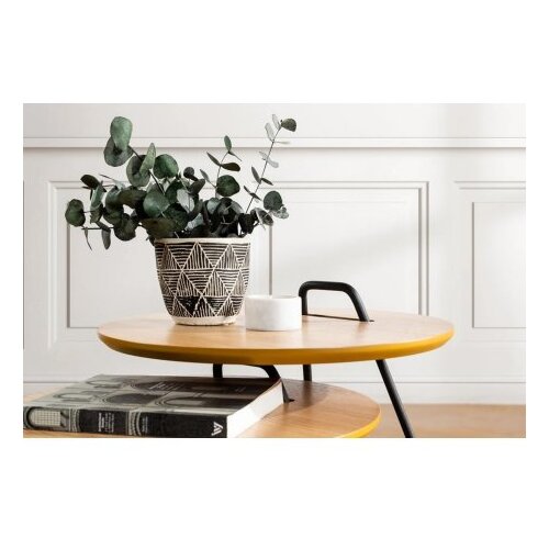 Woody Fashion metis - natural natural nesting table (3 pieces) Slike