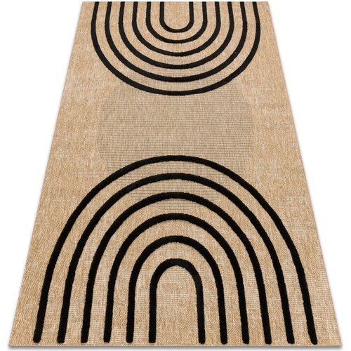 RugsX Preproge SPARK 0688 bež / črna preproga - 160x220 cm Bež Cene