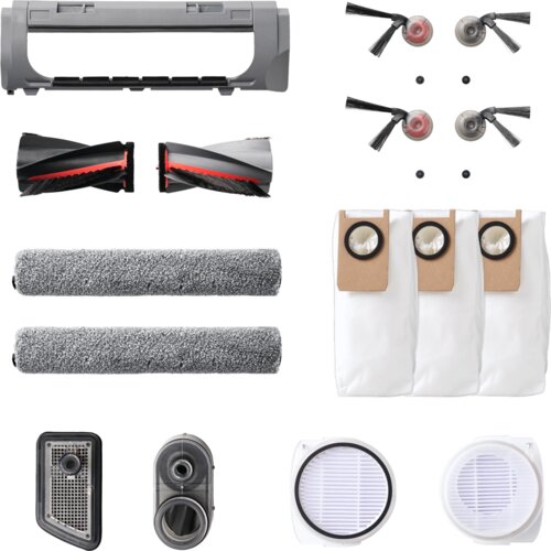 Anker Eufy S2 Accessories Package, 2 Pairs of Side Brushes, 2 Filter Sets, 1 Roller Brush, 1 Brush Guard, Water Tank Filter, Dust Bag, Brush Guard Cijene