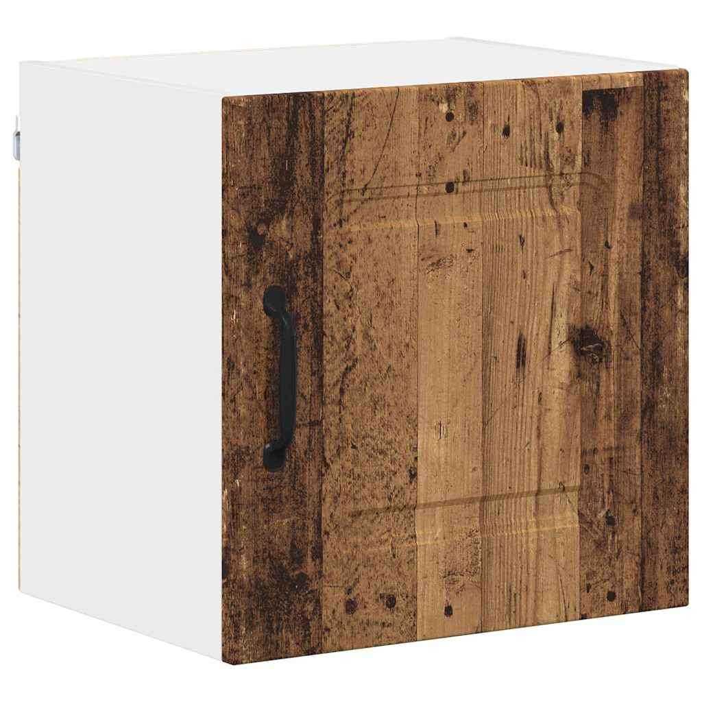  Zidni kuhinjski ormarić s policom Staro drvo 40 x 31 x 40 cm Slike