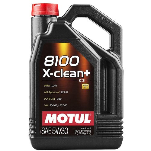 Motul 8100 x-clean+ motorno ulje 5W30 5L Slike