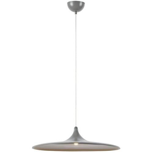 Marksl&amp;ouml;jd Siva metalna LED viseća svjetiljka s mogućnosti zatamnjivanja &amp;oslash;57x13 cm Beam &amp;ndash; Slike