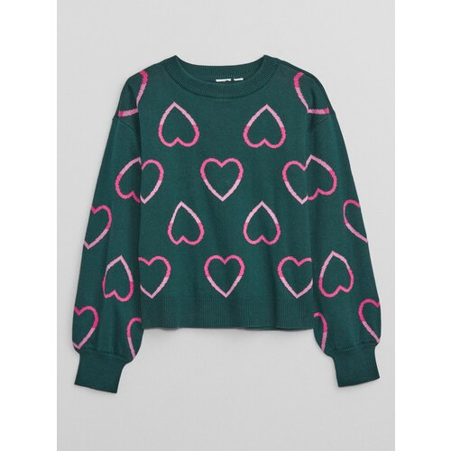 GAP Children's sweater heart pattern - Girls Cene