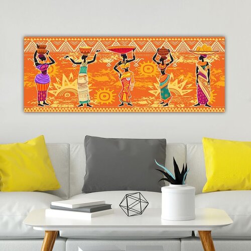 WALLXPERT Dekorativna slika na platnu, 30x80cm, &Scaron;areno Cijene