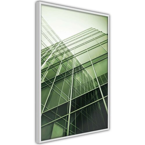  Poster - Steel and Glass (Green) 40x60 Slike