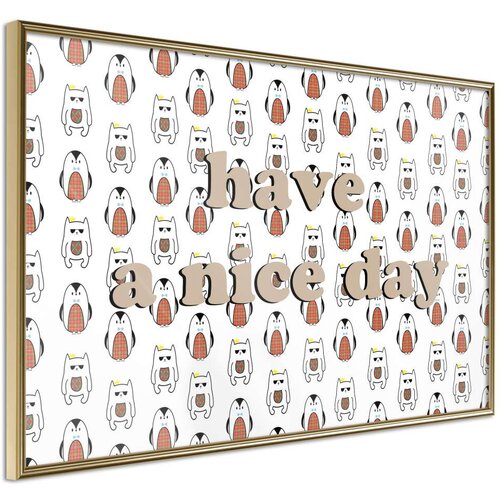  Poster - Animals Wish a Nice Day 30x20 Cene