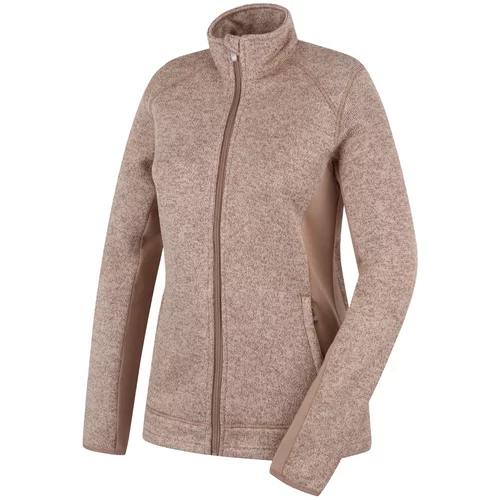 Husky Women's fleece sweater with zipper Alan L beige