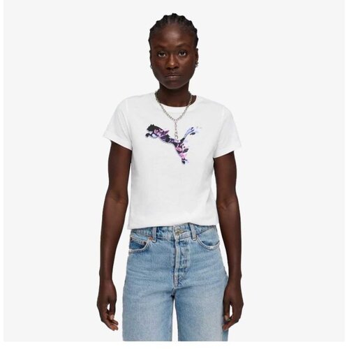 Puma graphics floral cat tee Slike