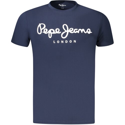PepeJeans Dark blue Men&amp;#039;s T-Shirt Original - Men&amp;#039;s Slike
