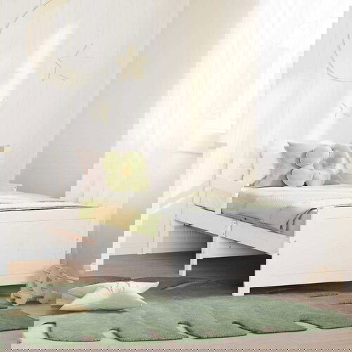 VidaXL Produživi krevet za djecu Other Bijelo 80 x 130 / 165 / 200 cm Slike