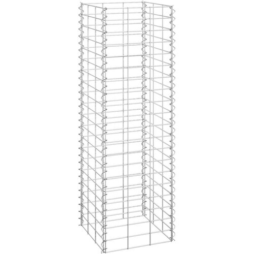 VidaXL gabionske povi&amp;scaron;ene gredice 3 kom 30 x 30 x 100 cm željezne Slike