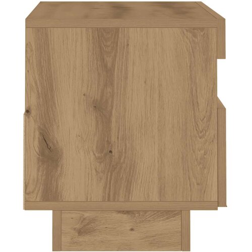  ormarić LED boja hrasta artisan 80x35x40cm konstruirano drvo Slike