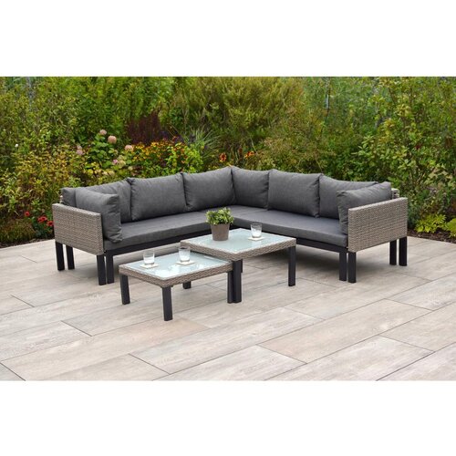 Gardenson Lounge Garnitura Amantea, Raztegljiva Slike
