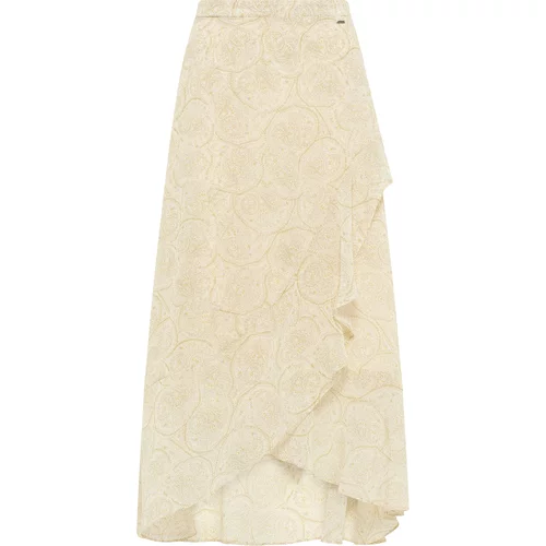 DreiMaster Vintage Suknja med / svijetloljubičasta / prljavo bijela