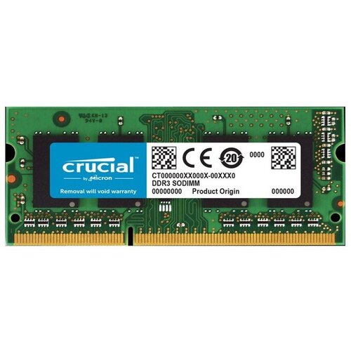 Crucial Sodimm 4gb 1600mhz ddr3 (ct51264bf160b) ram pomnilnik Cene