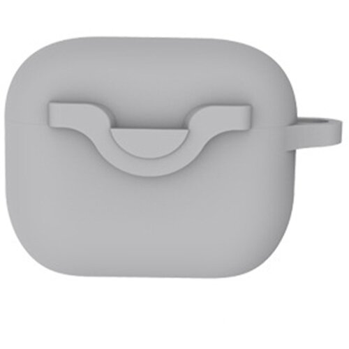 INF Silicone Protective Case Compatible with AirPods 3rd Generation - Shockproof Grey Soft Shell with Buckle, (5000158052) Cene