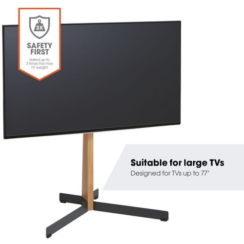 Vogels TVS3695, podni stalak za ekrane od 40&amp;quot;-77&amp;quot;, do 50kg, crni Slike