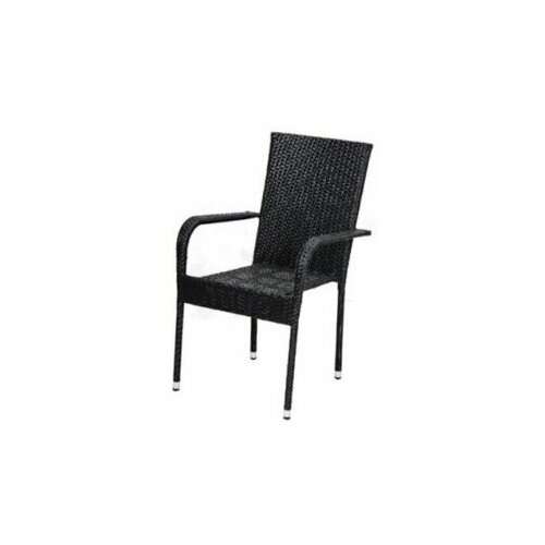  bay crna baštenska stolica od ratana Cene