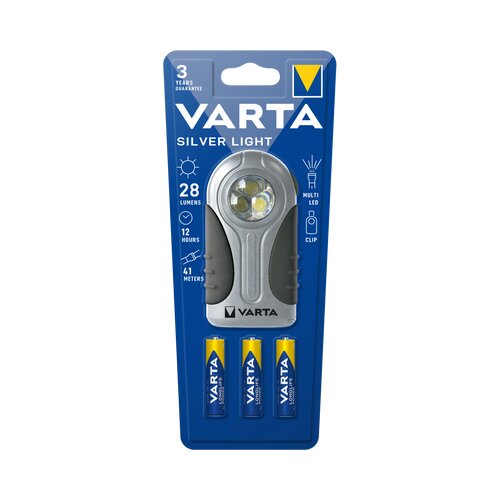 Varta 16647101421 - LED ručna baterijska lampa SILVER LIGHT LED/3xAAA Cene