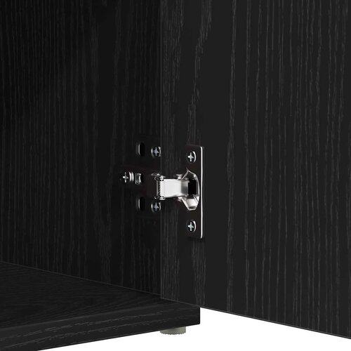  Klupa za pohranu Crni hrast 102 x 32 x 50 cm Konstruirano drvo Slike