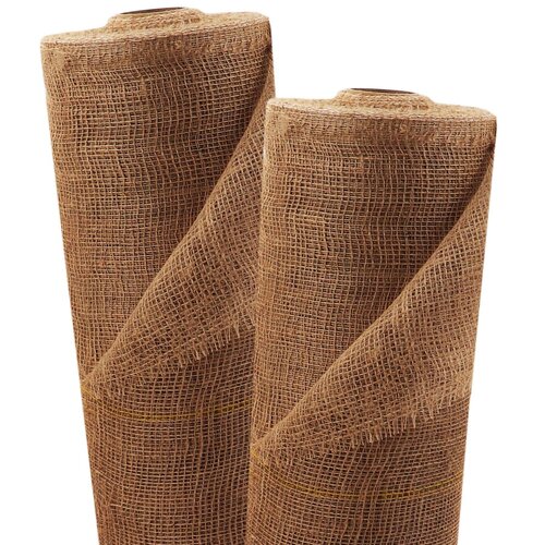 Aquagart 70 m x 1 m tkanina iz jute 105 g/m² zastirka iz jute vrtna juta tkanina iz jute vrečevina trak iz jute, (22073559) Cene